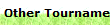 Other Tournaments